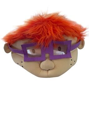 Dan Dee Rugrats Big Greeter Heads Cosplay Nickelodeon Chuckie Red Hair Mask 2018